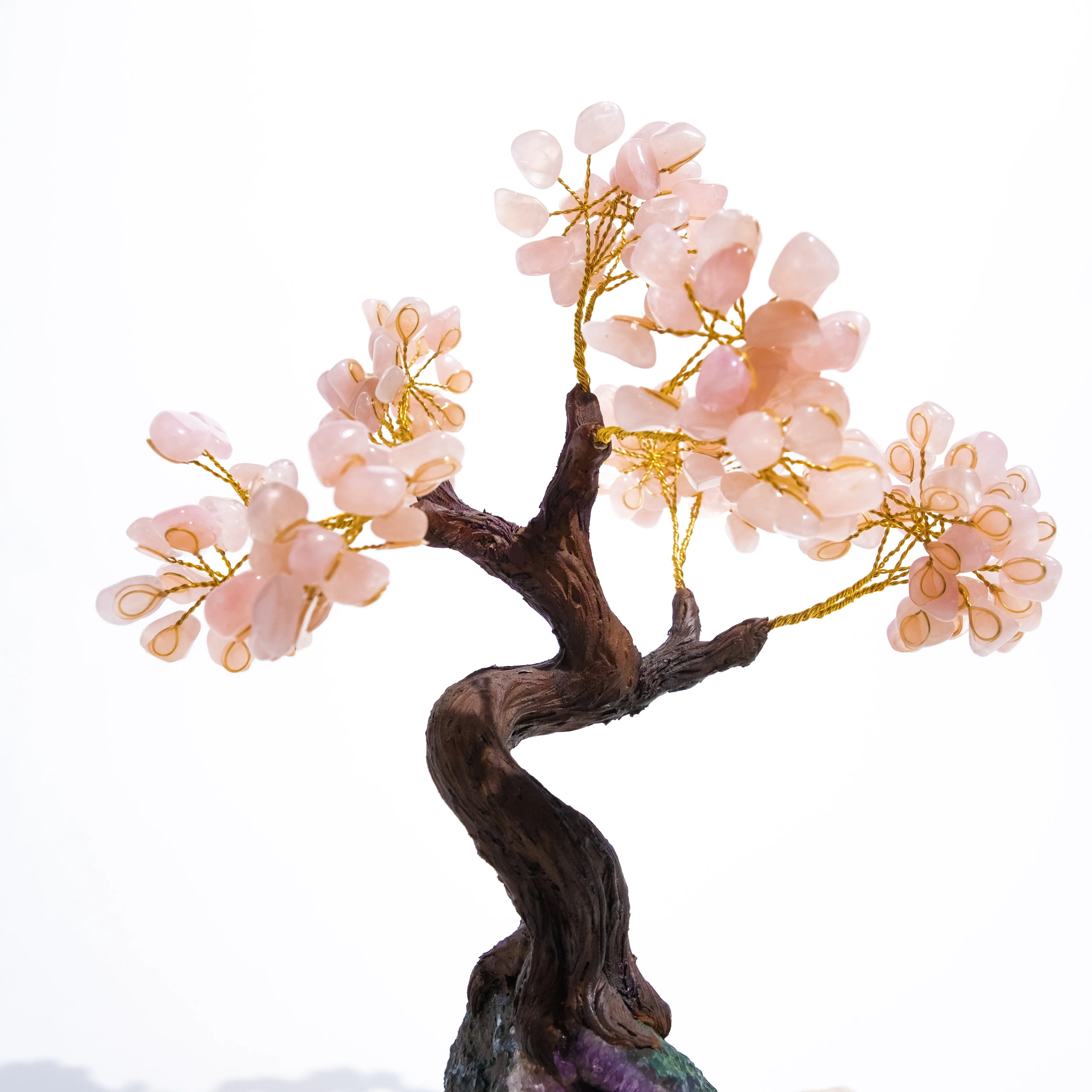 Tumbled Rose Quartz Tree 40cm 558938 - Image 8