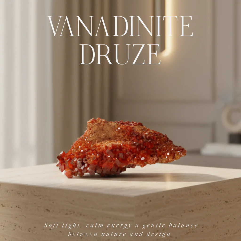 Vanadinite Druze 537926