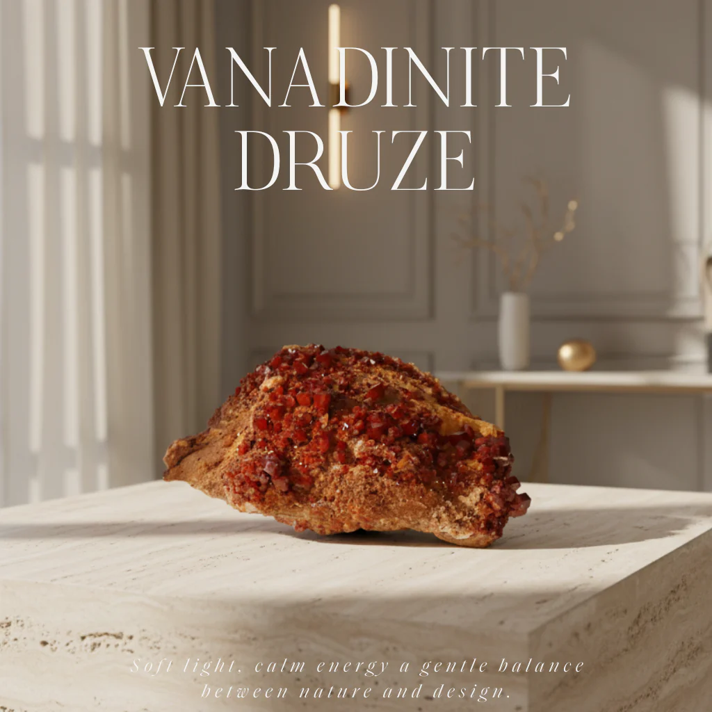 Vanadinite Druze 538237
