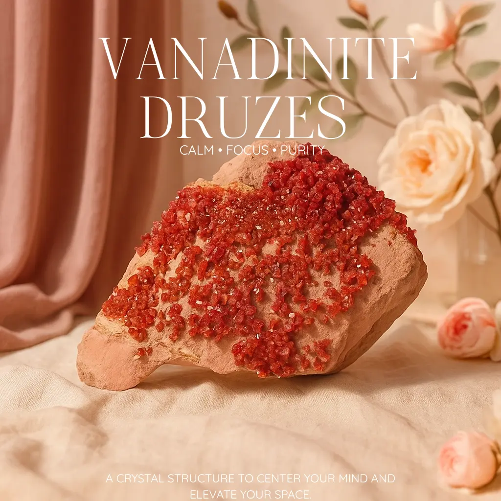 Vanadinite druzes 546232 P30
