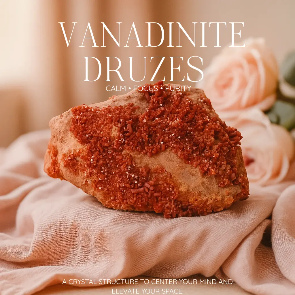 Vanadinite druzes 546294 P30