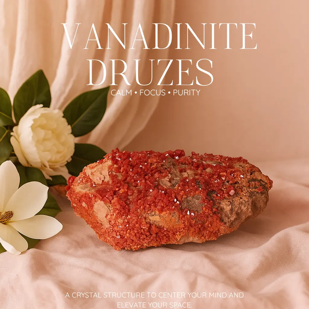 Vanadinite druzes 546317 P30