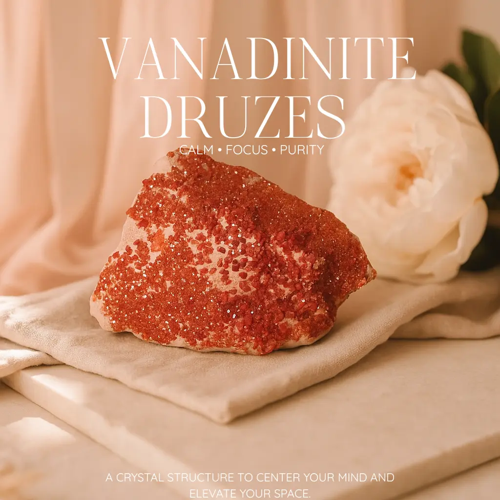 Vanadinite druzes 546324 P30
