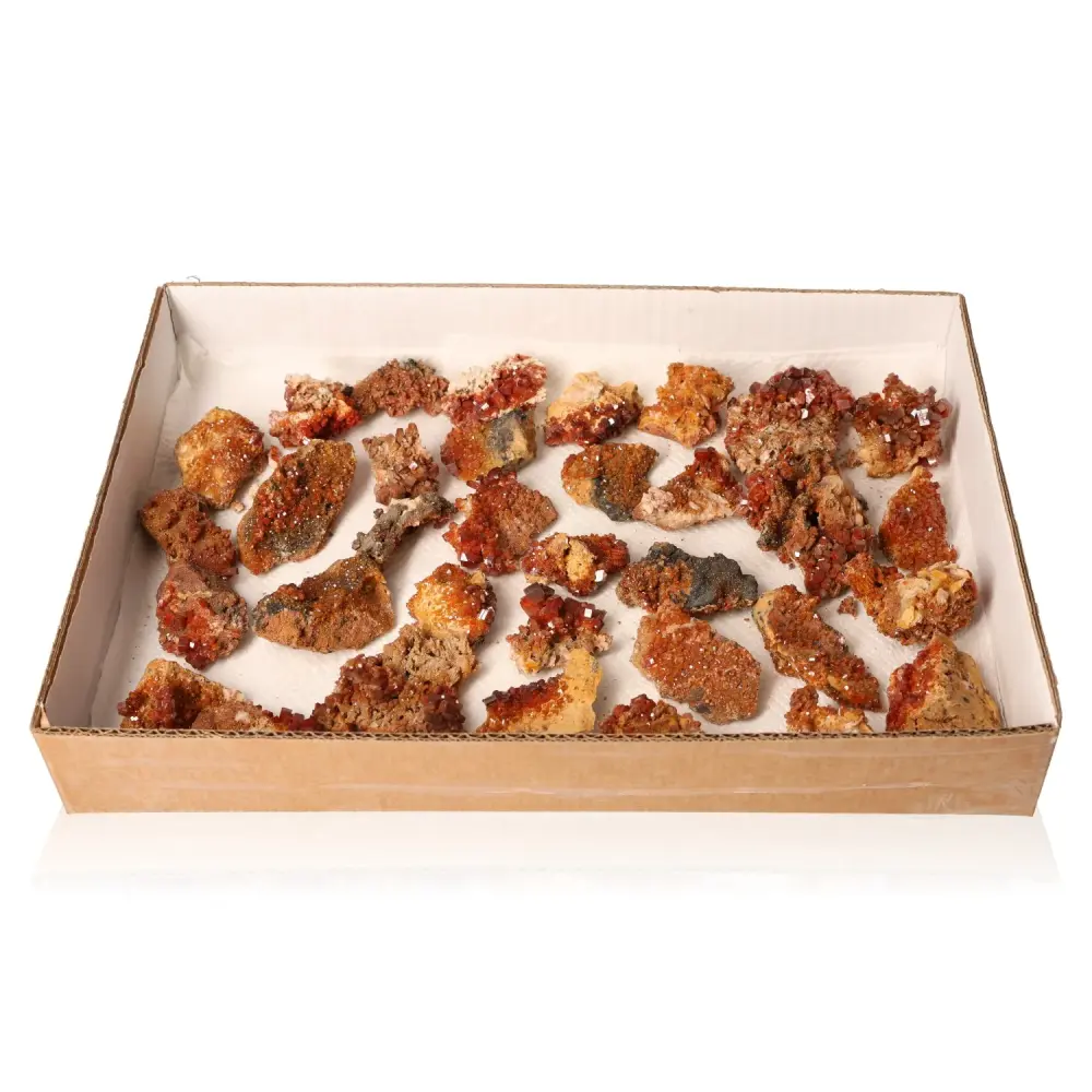 Vanadinite Small Druzes Collection 539524 - Image 2