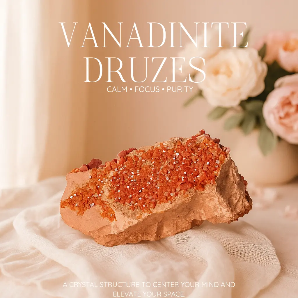 Vanadinite Druze 540742 P30