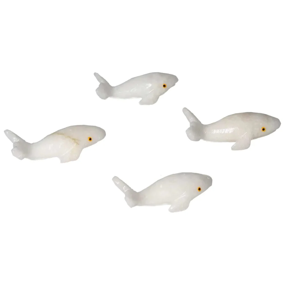 Carved Marble Whale 571449 - Image 16