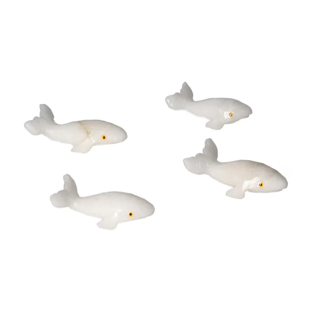 Carved Marble Whale 571449 - Image 9