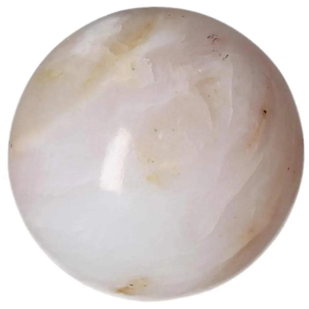 White Onyx Sphere 588492 - Image 12