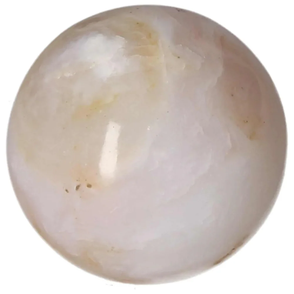 White Onyx Sphere 588492 - Image 13