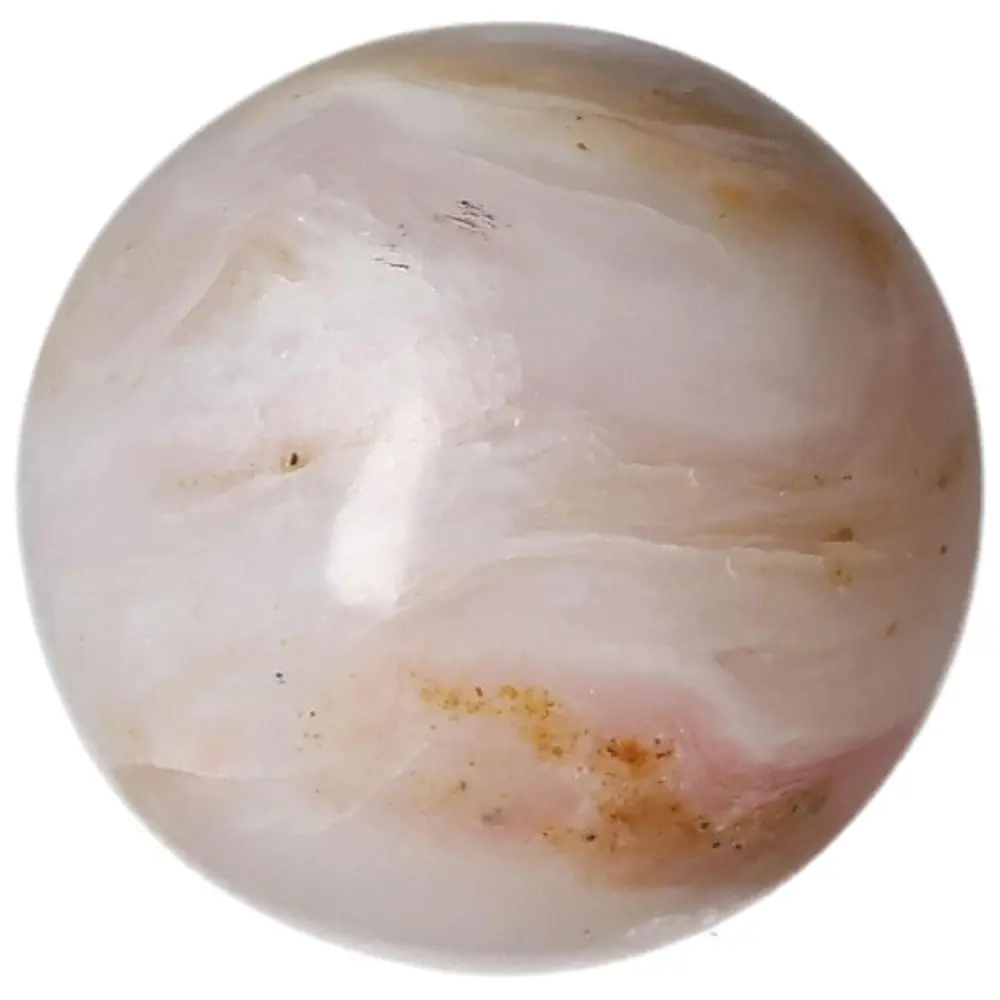 White Onyx Sphere 588492 - Image 2