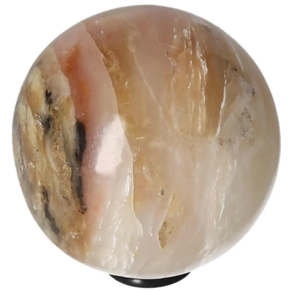 White Onyx Sphere 588508 - Image 2