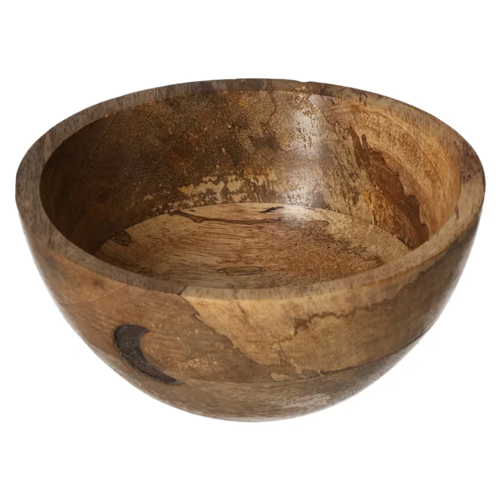 Wooden Smudge and Ritual Offerings Bowl Three Moons Design 556088 - Image 3