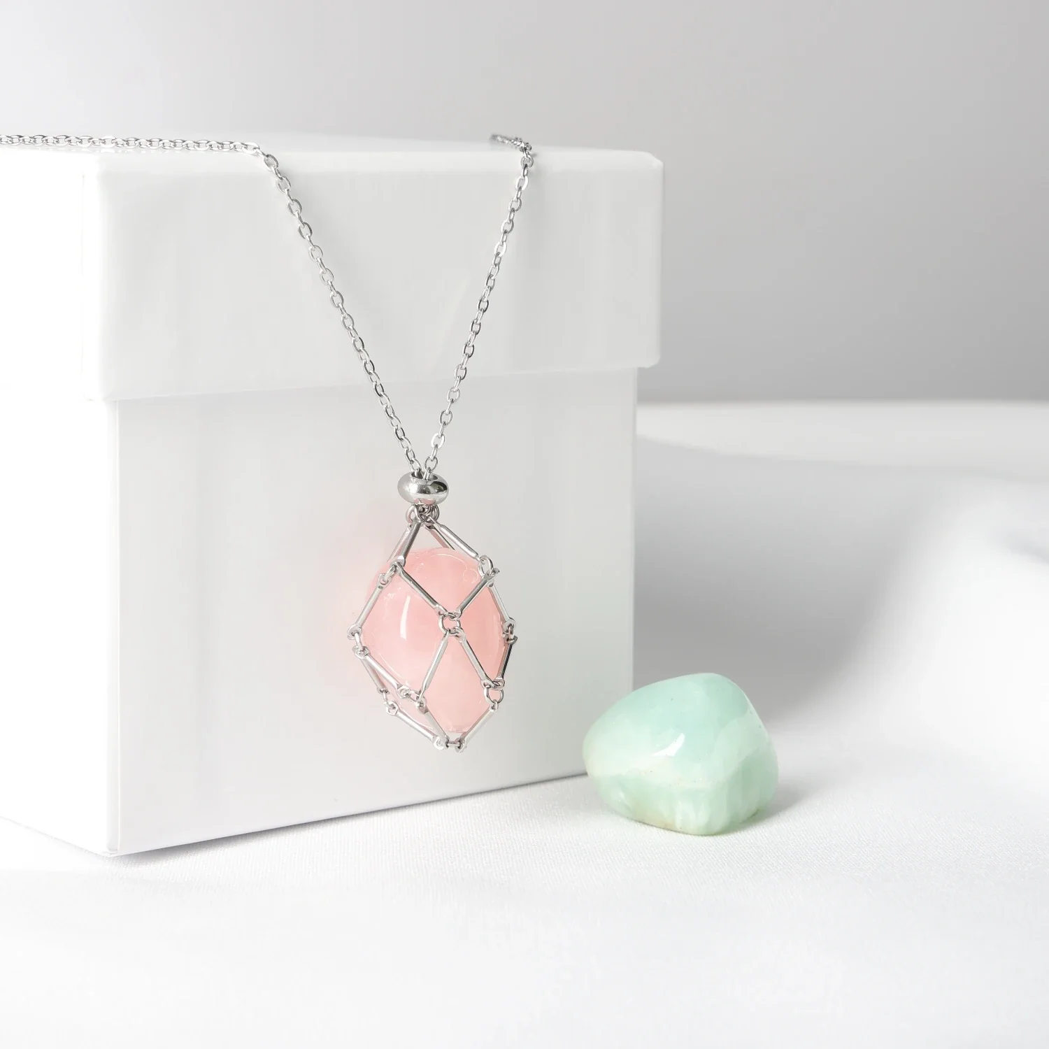 Pendant Set with 2 Interchangeable Stones LOVE 2  900033