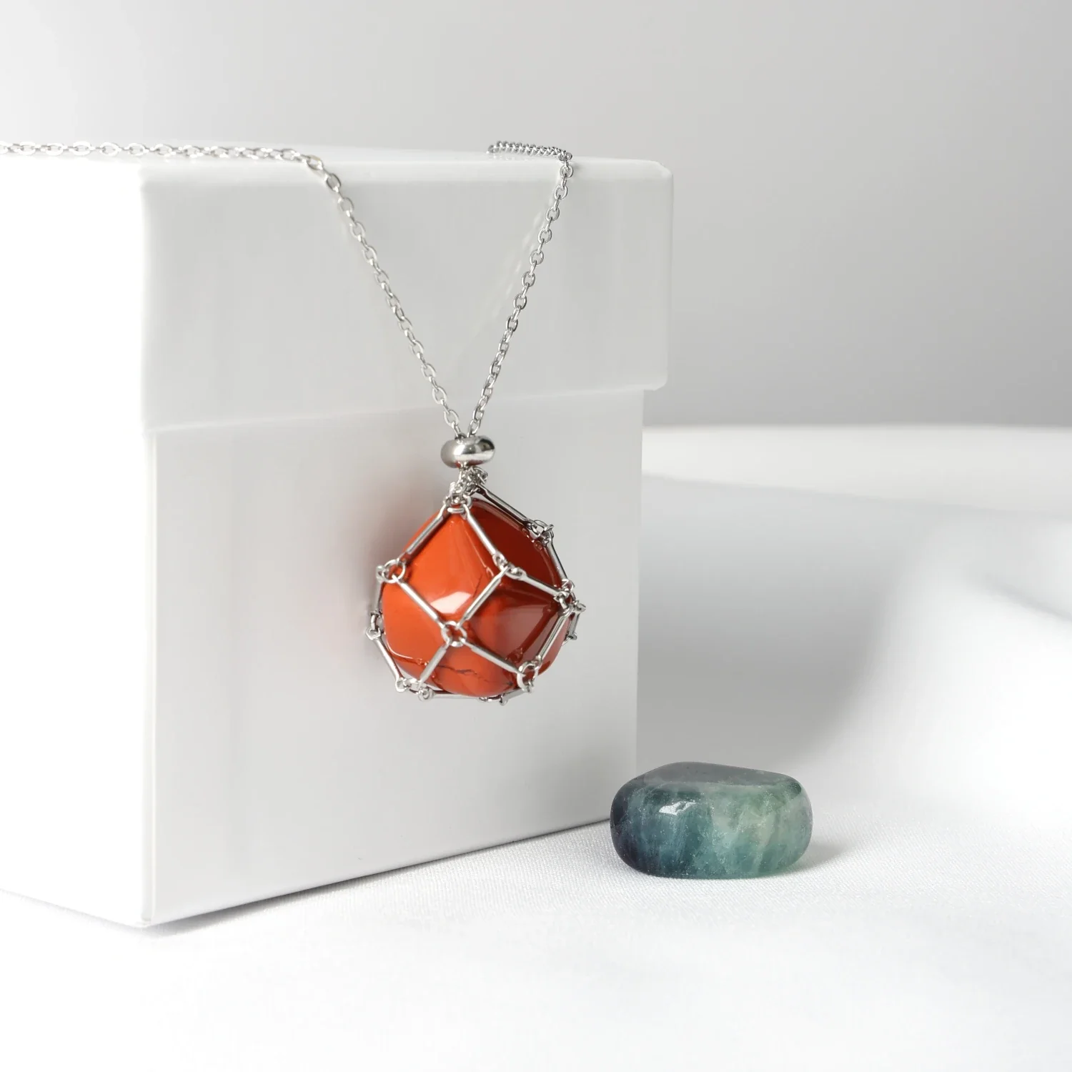 Pendant Set with 2 Interchangeable Stones MOTIVATION 2 - Image 2