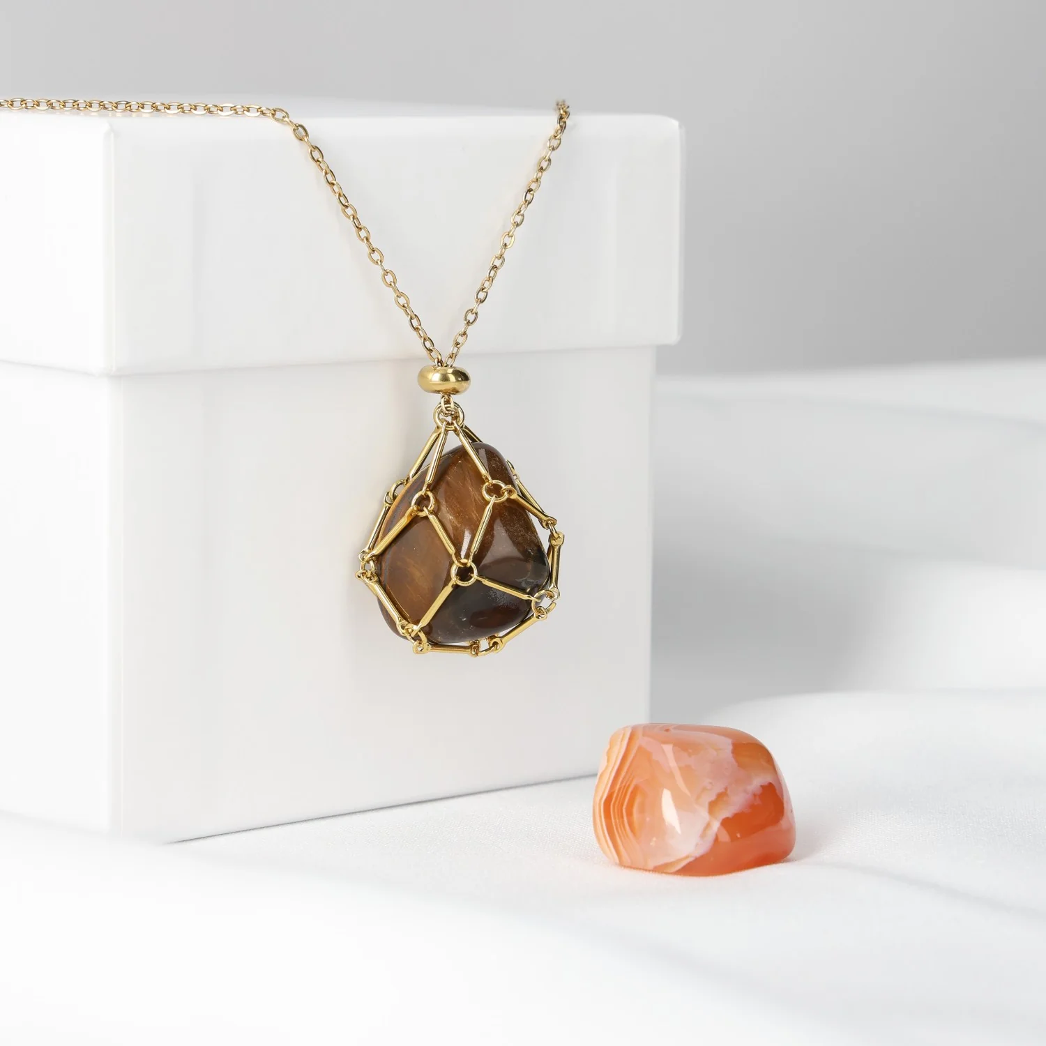 Pendant Set with 2 Interchangeable Stones COURAGE 1  900024 - Image 2